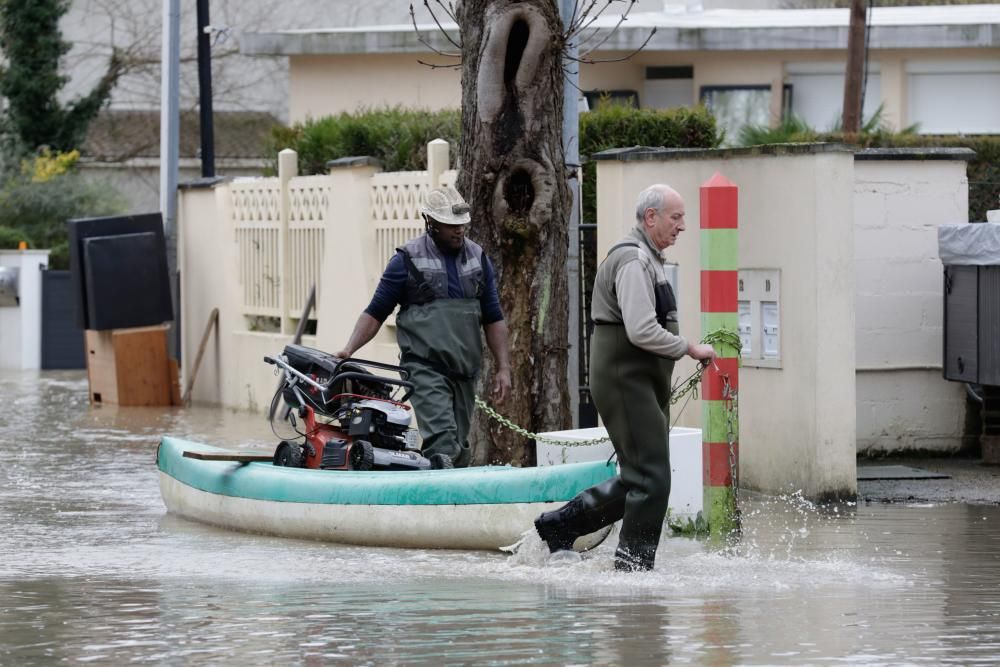 El Sena se desborda en París