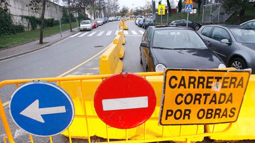 El carrer Universitat de Girona seguirà tancat fins al gener