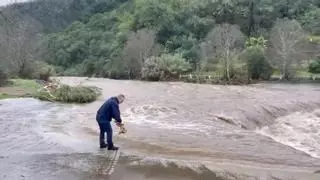 La mitad de Genalguacil permanece incomunicada tras las lluvias