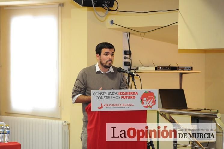 Alberto Garzón participa en la XIII Asamblea de IU