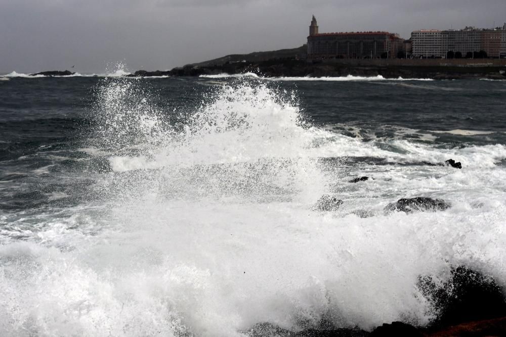 Temporal costero en A Coruña