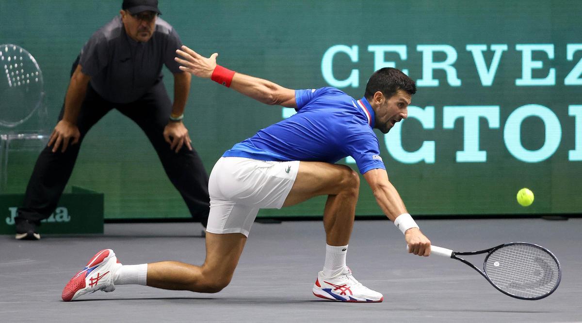 Así ha sido el paso de Djokovic por La Fonteta