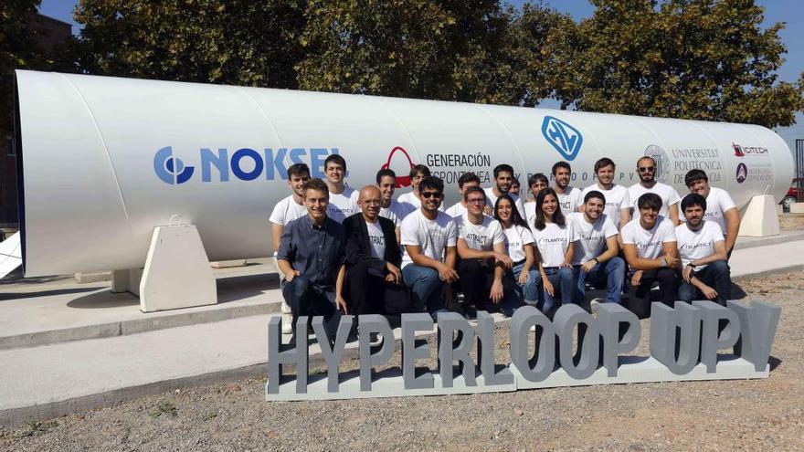 La segunda generación del Hyperloop UPV instala una pista única en Europa