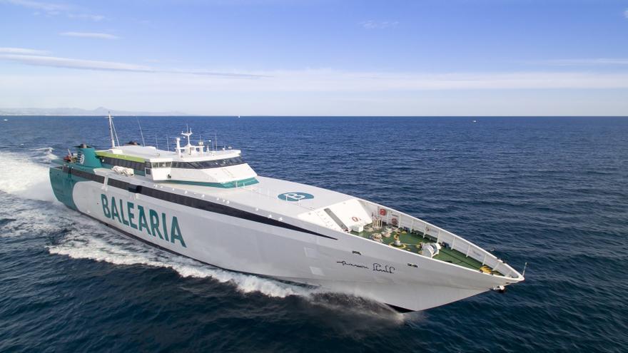 Baleària dota de mayor ecoeficiencia y fiabilidad a la ruta Dénia-Formentera