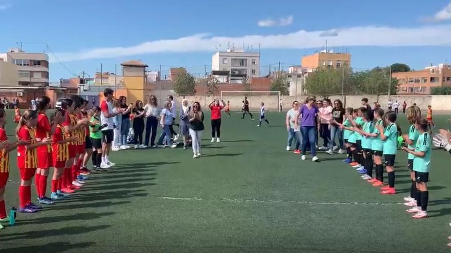 Vídeo | El emotivo pasillo de los jugadores del Benicarló BF a sus madres