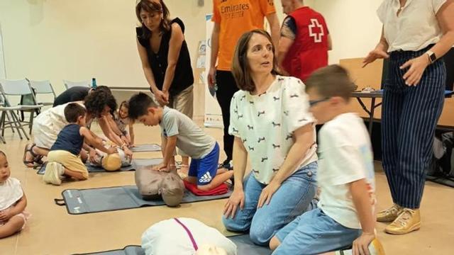 El objetivo fue aprender a actuar ante una emergencia.