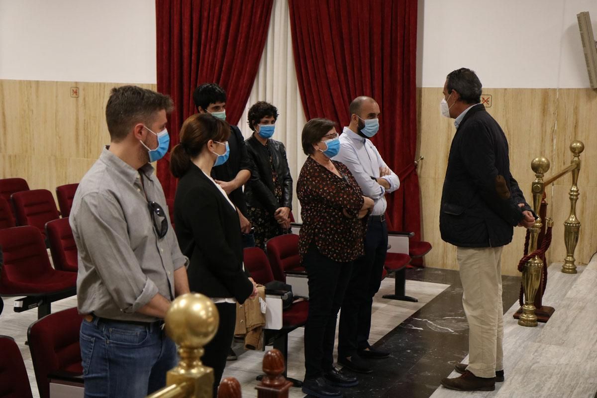 Despedida de Julio Anguita en el Ayuntamiento de Córdoba