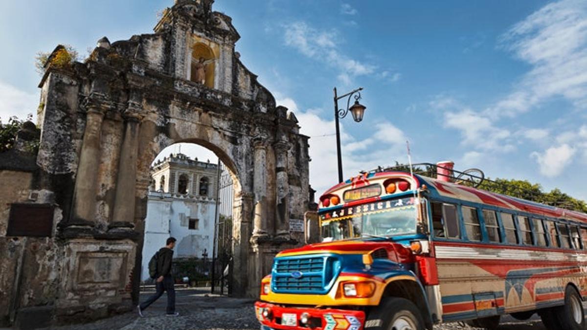 Iglesia de San Francisco en Antigua.