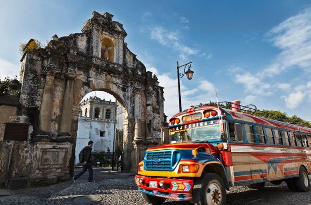 Iglesia de San Francisco en Antigua.