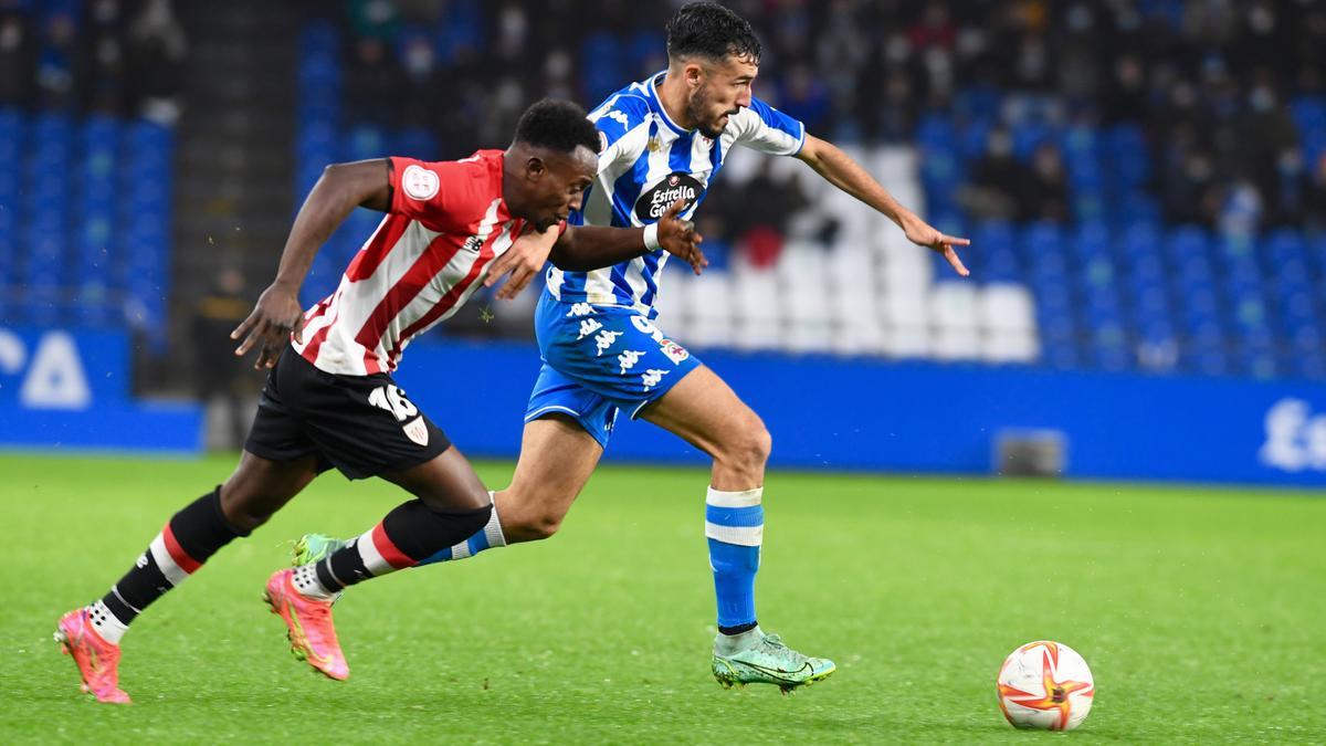 Quiles, en Riazor contra el Athletic B