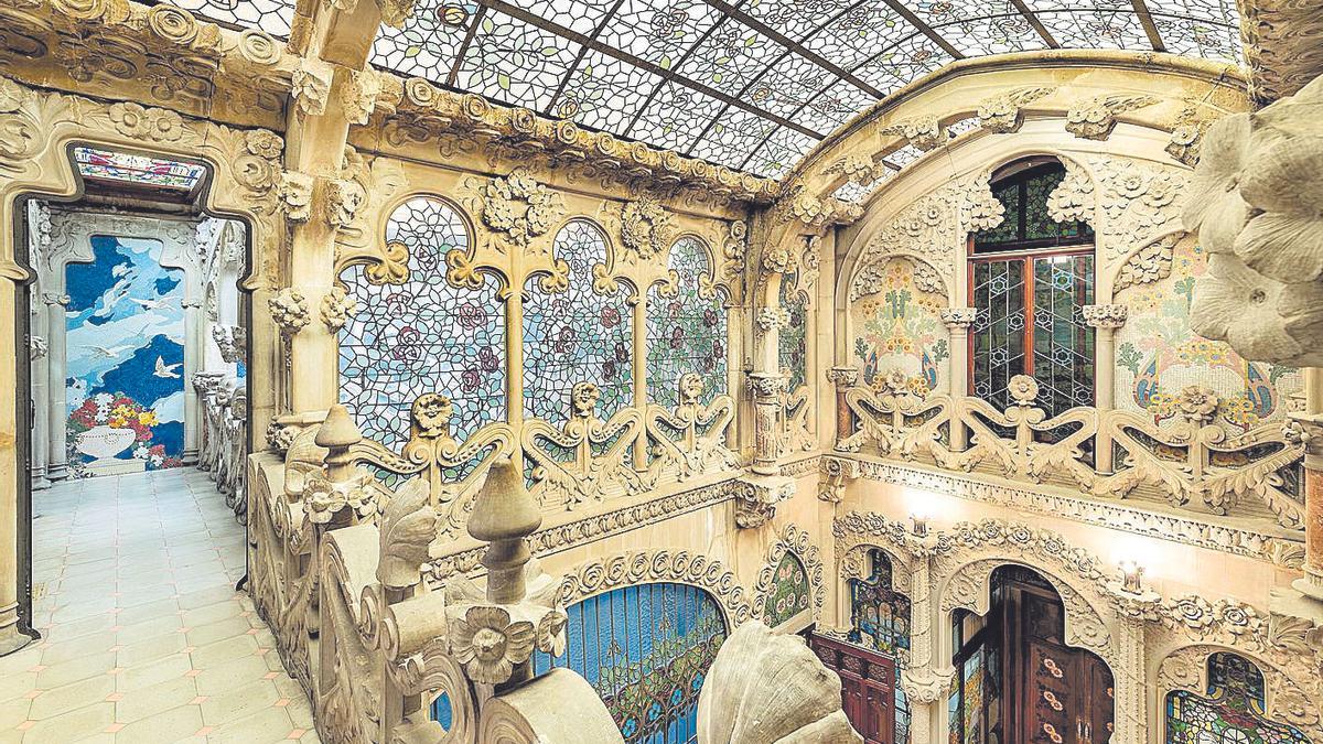 La Casa Navàs es una de las joyas modernistas de Reus.