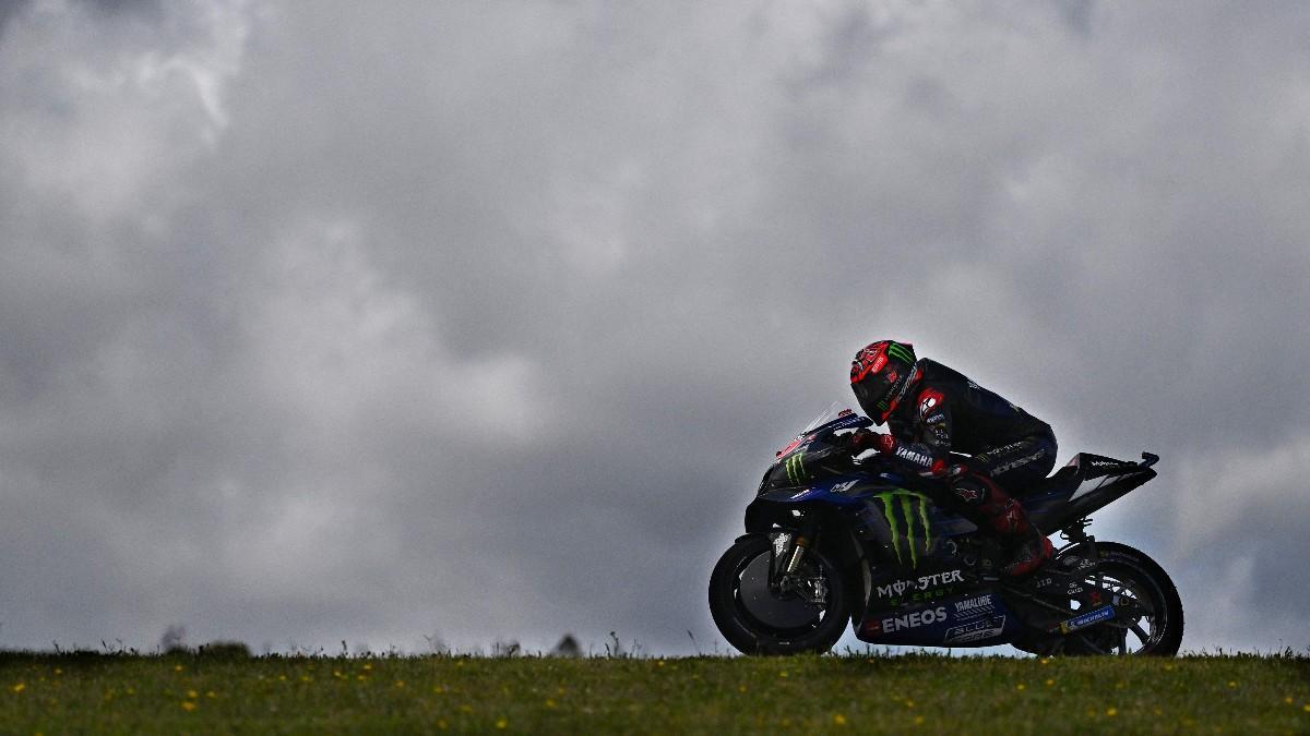 Quartararo, durante el GP de Portugal