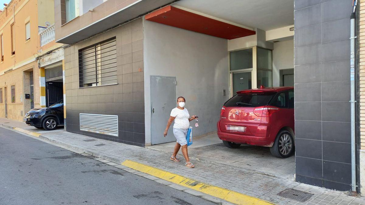 Fachada del edificio donde se produjo la muerte.