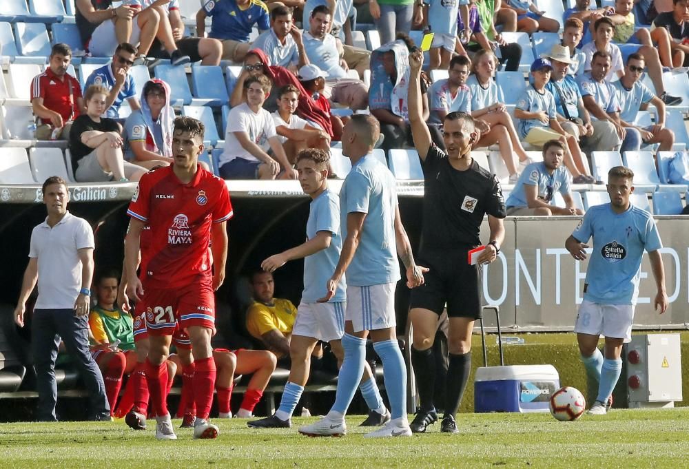 Las mejores fotografías del primer partido de Liga que midió a celestes y a pericos en Balaídos.