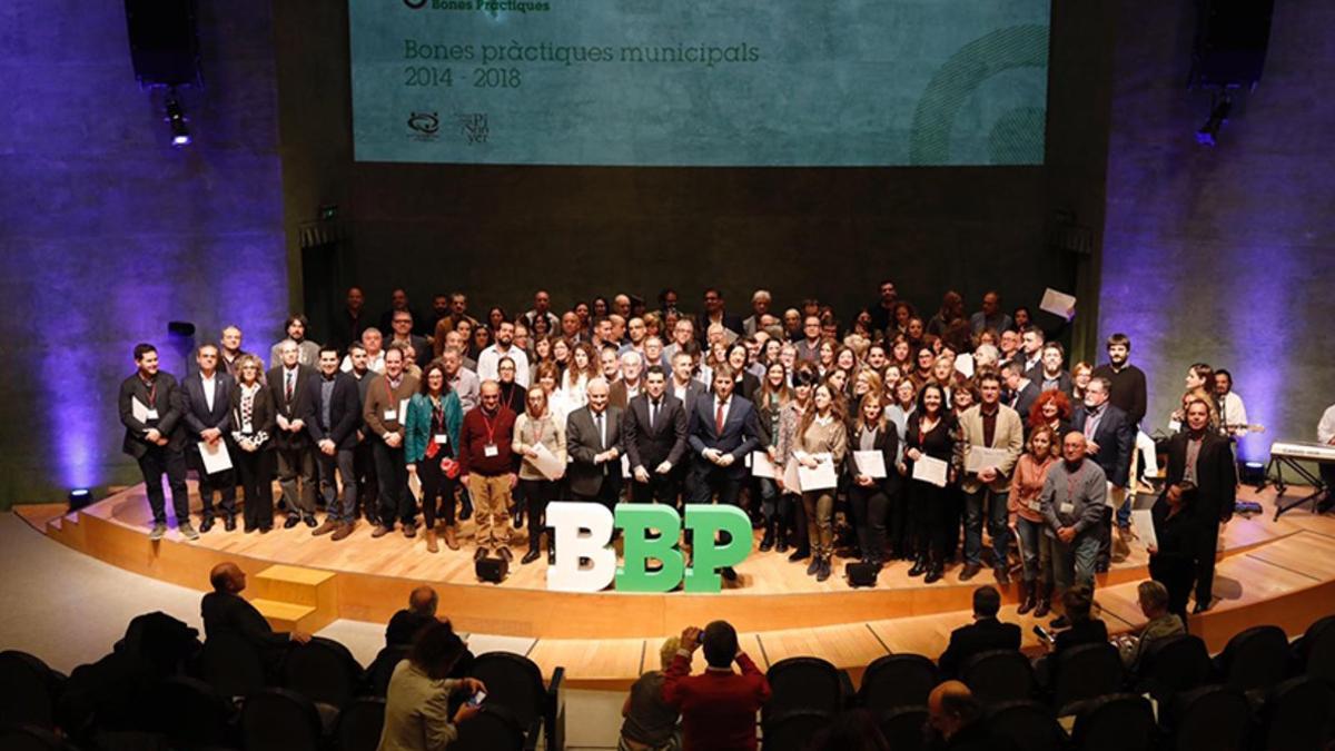 Gala de entrega de los certificados de buenas prácticas, el pasado jueves