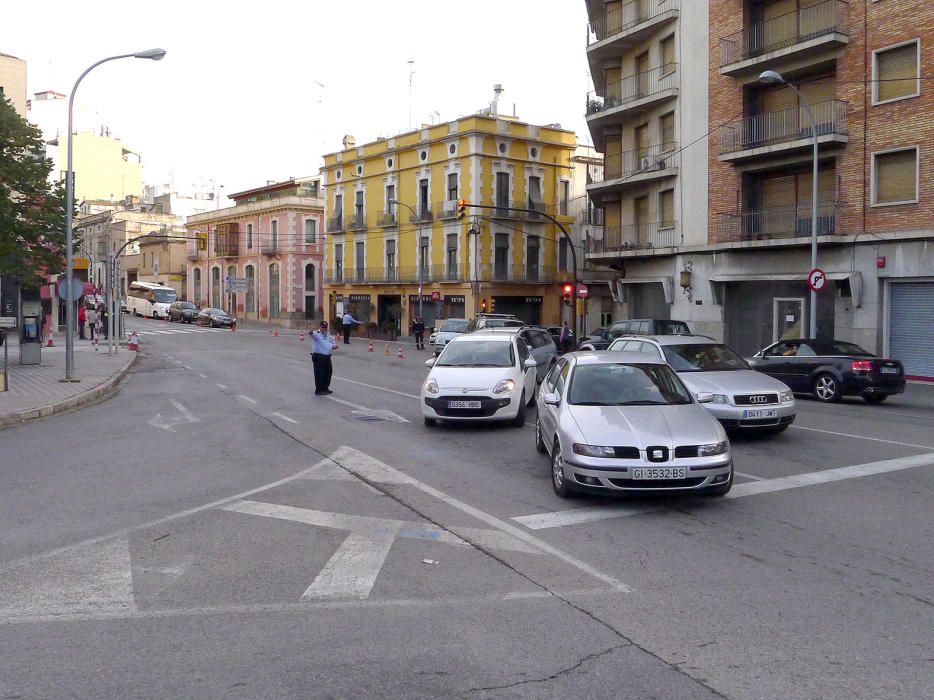 Obres plaça del Sol de Figueres