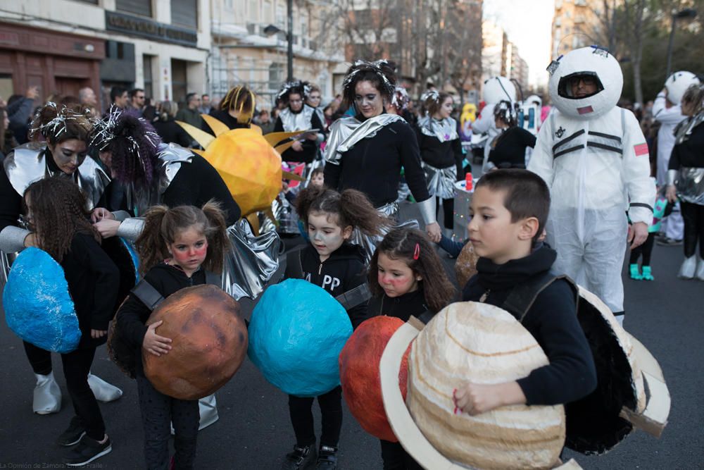 Primer desfile de carnaval en Zamora