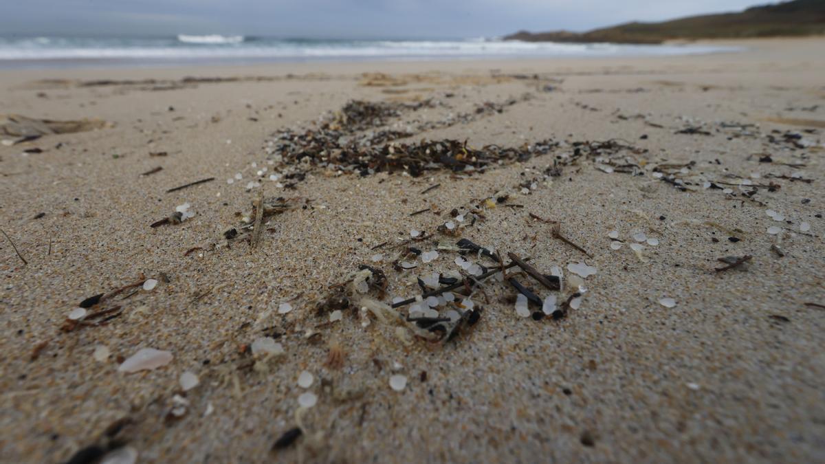 Abocament de pel·lets a les costes de Galícia