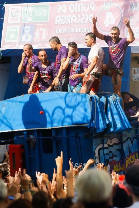 Tomatina de Buñol 2018.