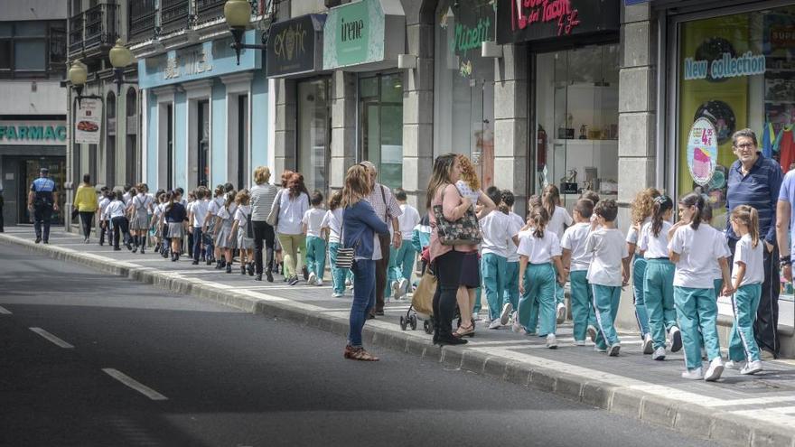 Los colegios disfrutan de &#039;Vuelos&#039; en el Cuyás