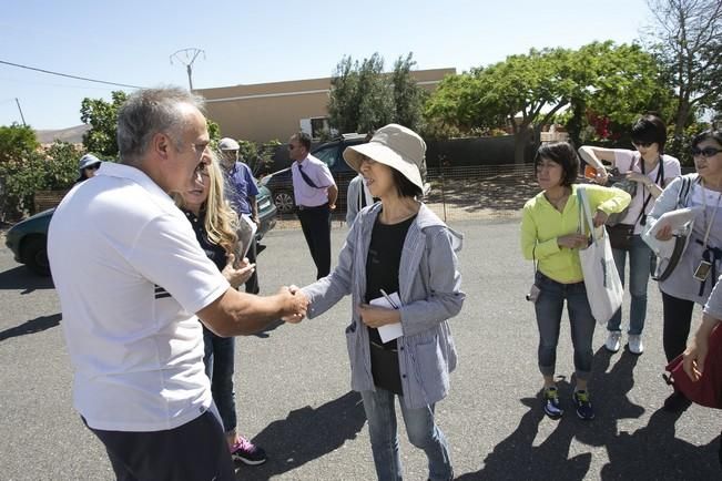 FUERTEVENTURA - 14 EXPERTOS EN QUESOS VISITAN LA QUESERIA DE JULIAN DIAZ EN FUERTEVENTURA - 21-06-16