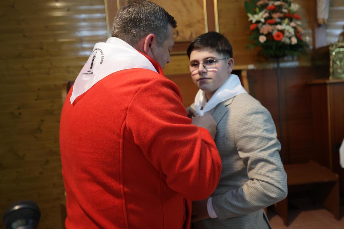 El grupo San Agustín y San Marcos de Castelló festeja a Sant Antoni con una misa, música, procesión y 'correfocs' El grupo San Agustín y San Marcos de Castelló festeja a Sant Antoni con una misa, música, procesión y 'correfocs'