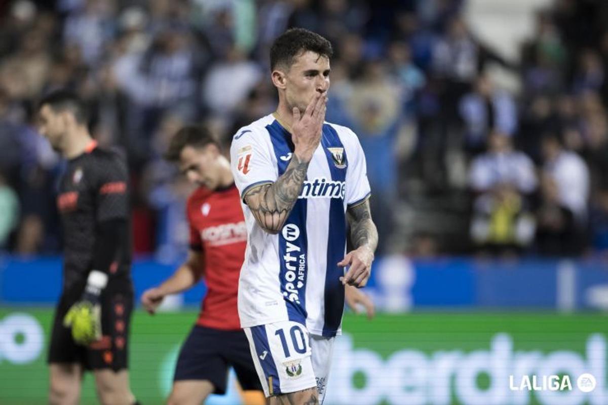 Raba ha sido el principal argumento ofensivo del Leganés esta temporada