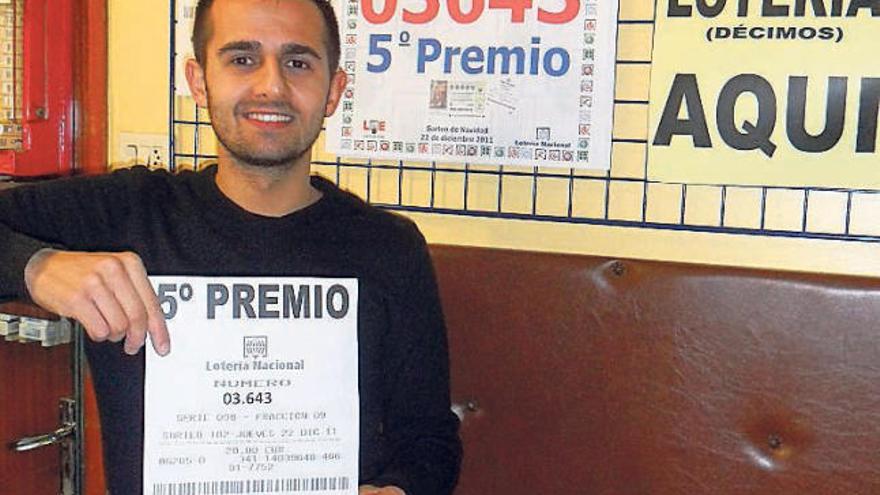 Una inmigrante gana los 6.000 euros del premio de la Lotería en Porriño