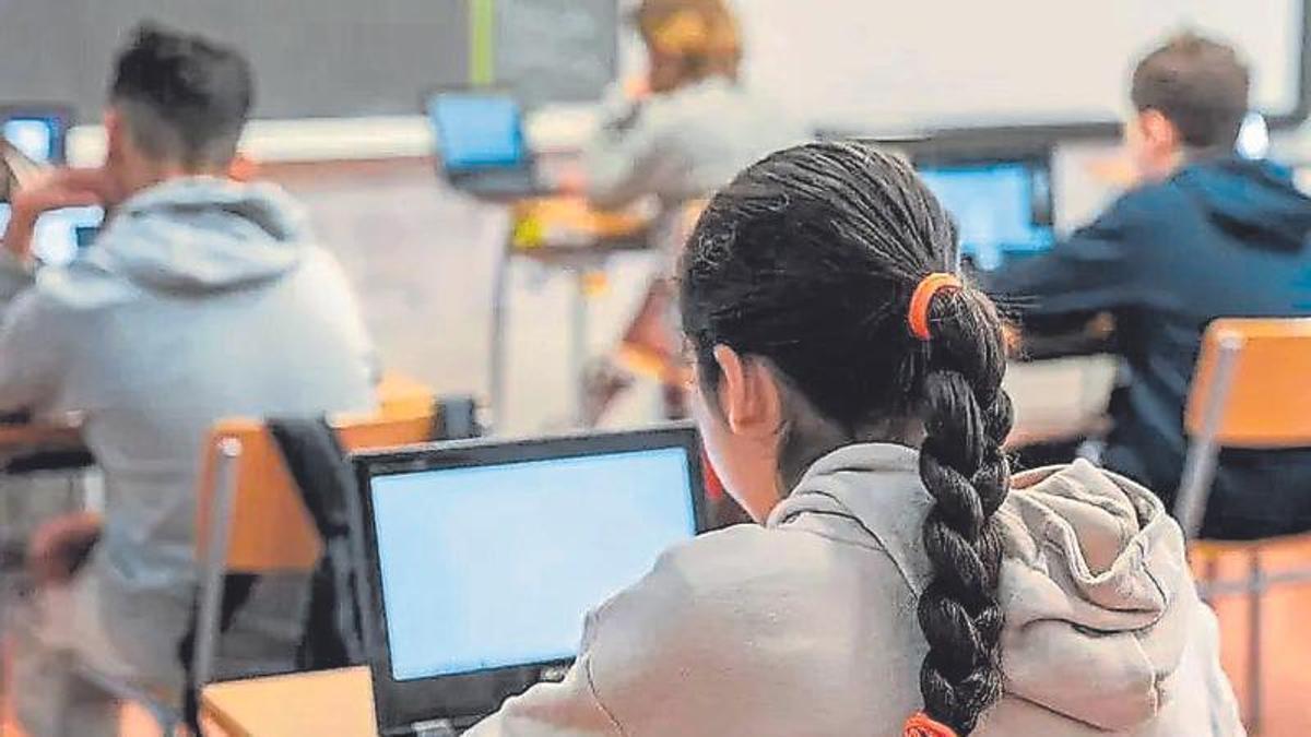 Imagen de un aula educativa.