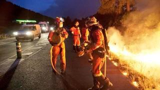 El incendio de Cáceres baja al nivel 1 de peligrosidad tras su buena evolución