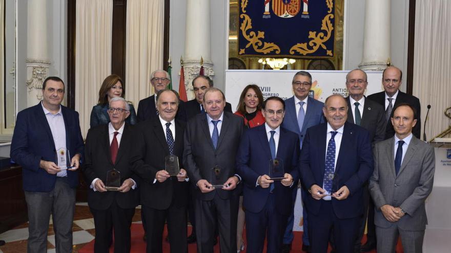 Entrega de los premios anuales de la Fundación CEDE-Confederación Española de Directivos y Ejecutivos, que se celebró ayer.