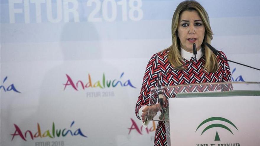 Susana Díaz a Rajoy: &quot;Que cumpla su palabra&quot;