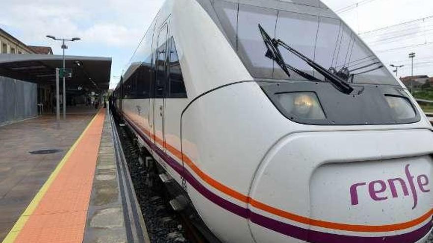 Tren Avant que realiza el trayecto entre A Coruña y Vigo.