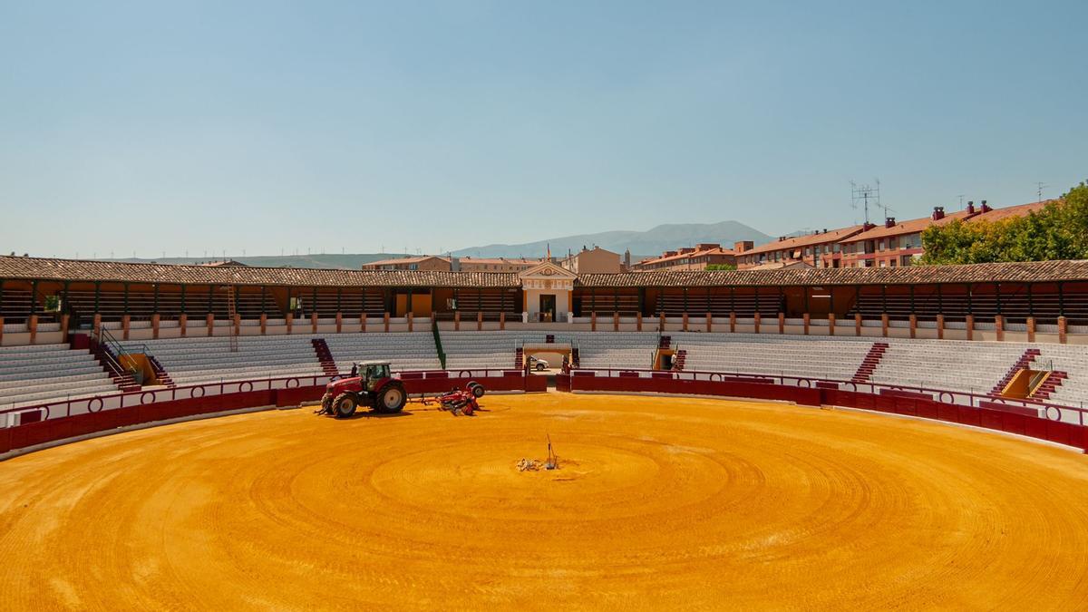 Así ha quedado la plaza de Toros de Tarazona tras su reforma