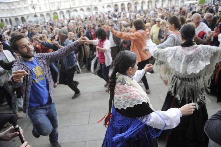 Acto popular en María Pita