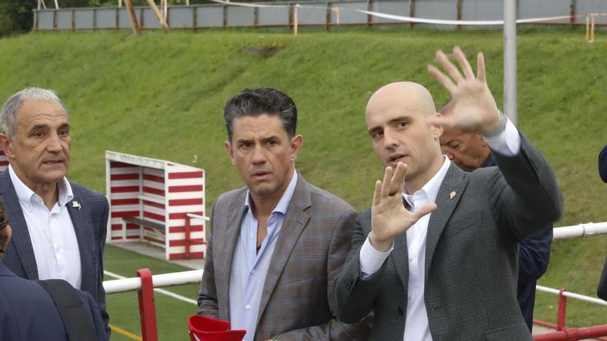 Joaquín Alonso, Alejandro Irarragorri y David Guerra, en Mareo. | Marcos León