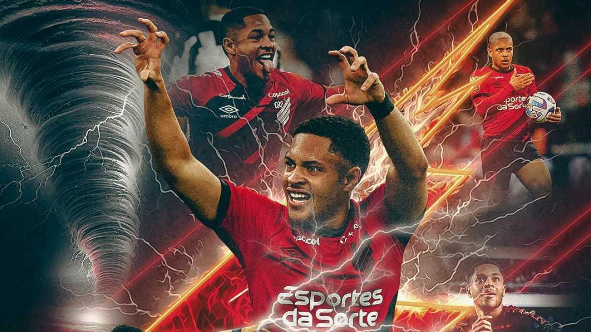 Vitor Roque ha triunfando en el Ath. Paranaense