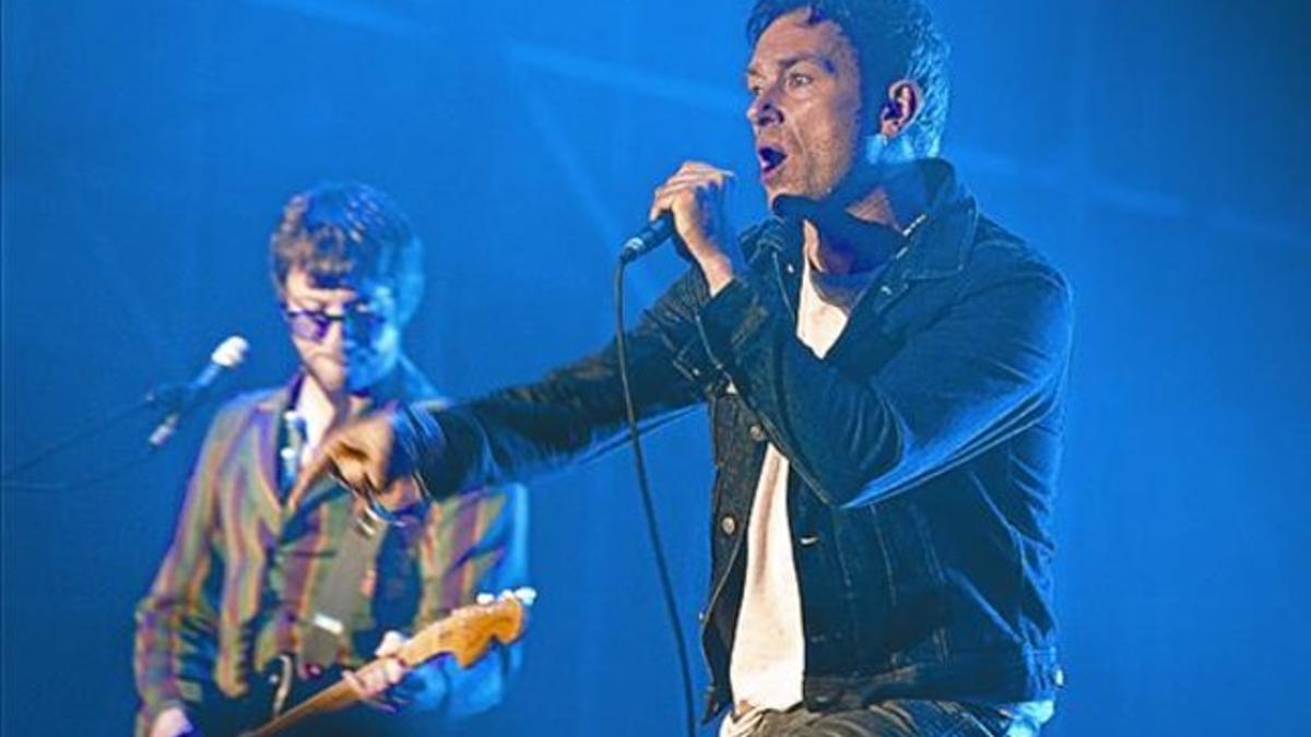 El cantante Damon Albarn, en el escenario Heineken.