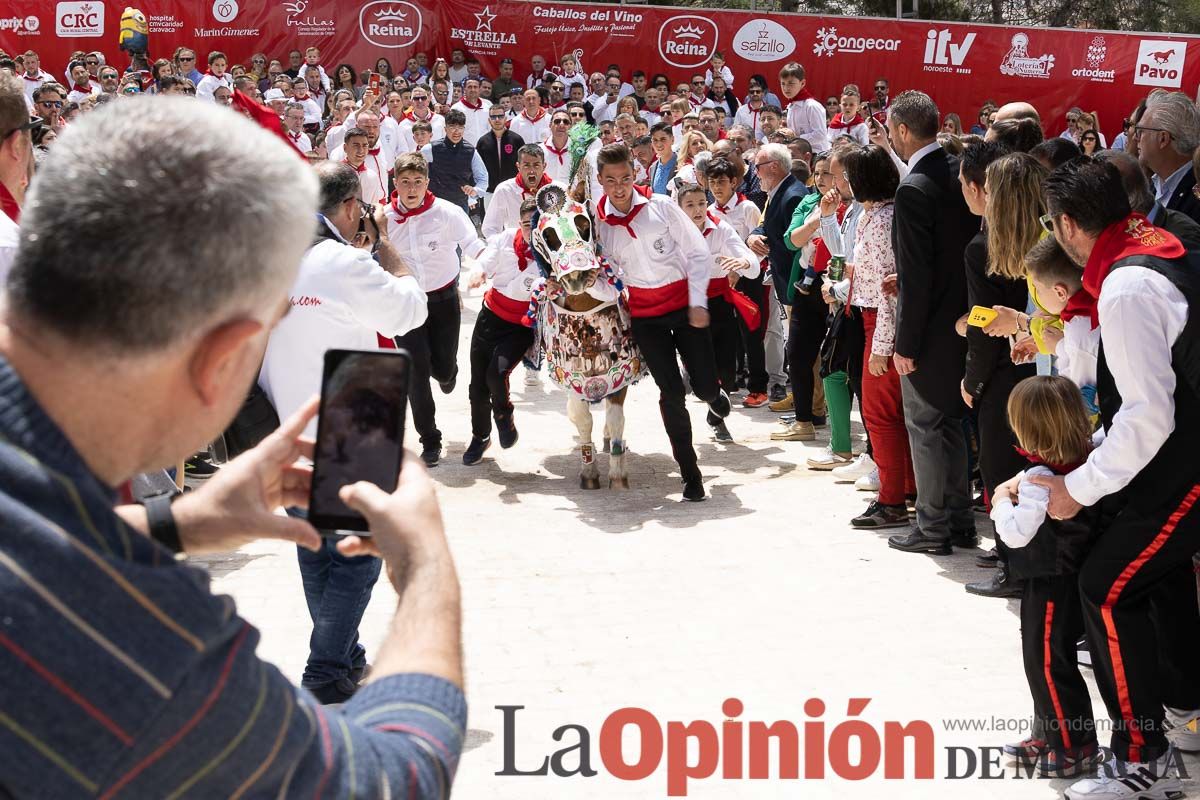 Desfile infantil en las Fiestas de Caravaca (Bando Caballos del Vino)