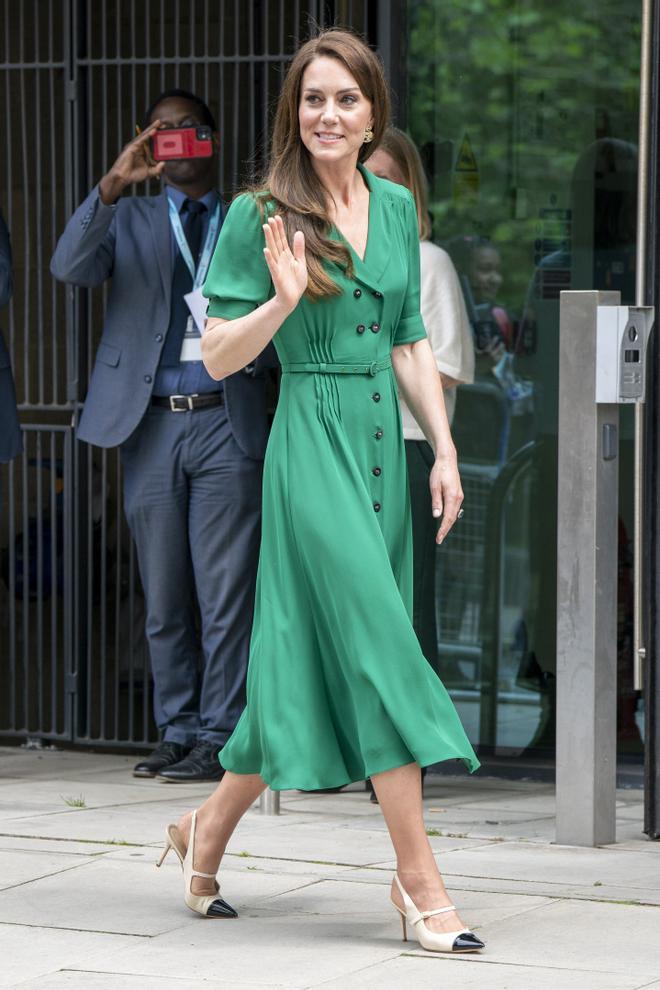 Vestido verde Kate Middleton