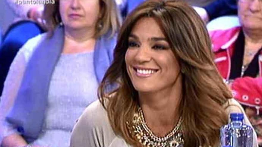 Raquel Bollo, en su última aparición en &#039;Sálvame&#039;.