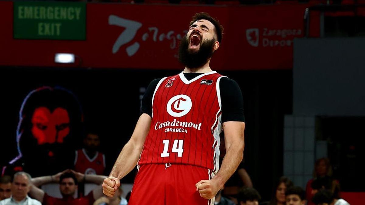 VÍDEO | Bojan Dubljevic y Marco Spissu vuelven a rugir con el Casademont Zaragoza