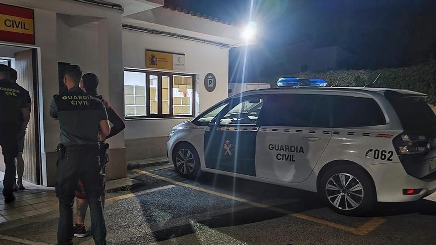 Detenido in fraganti un ladrón que entró a robar en una gasolinera en Algaida