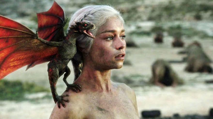 Khaleesi, papel interpretado por Emilia Clarke en &#039;Juego de tronos&#039;.