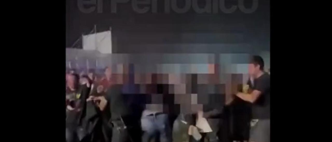 Vídeo: este fue el momento en el que se inició el altercado en Extremúsika