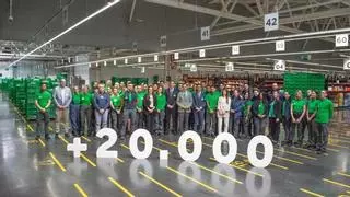 Andalucía encabeza el número de empleados de Mercadona y bate la barrera de los 20.000 trabajadores