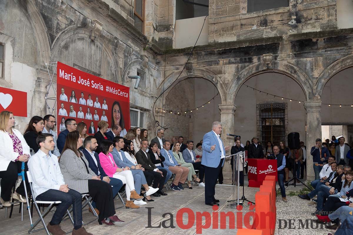 Descubre la lista del PSOE a la alcaldía de Caravaca