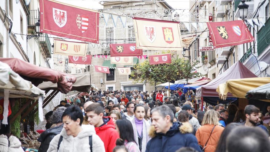 El Mercado Medieval de Cáceres supera las 150.000 visitas previstas