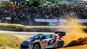Elfyn Evans en el Rally de Portugal 2025