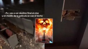 Se cae el techo de un cine que daba Destino Final 6 en Argentina.